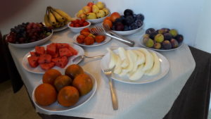 Frutta a colazione