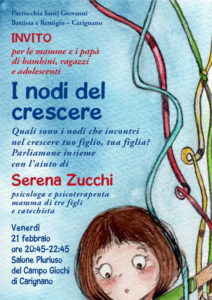 Serena Zucchi, i nodi del crescere