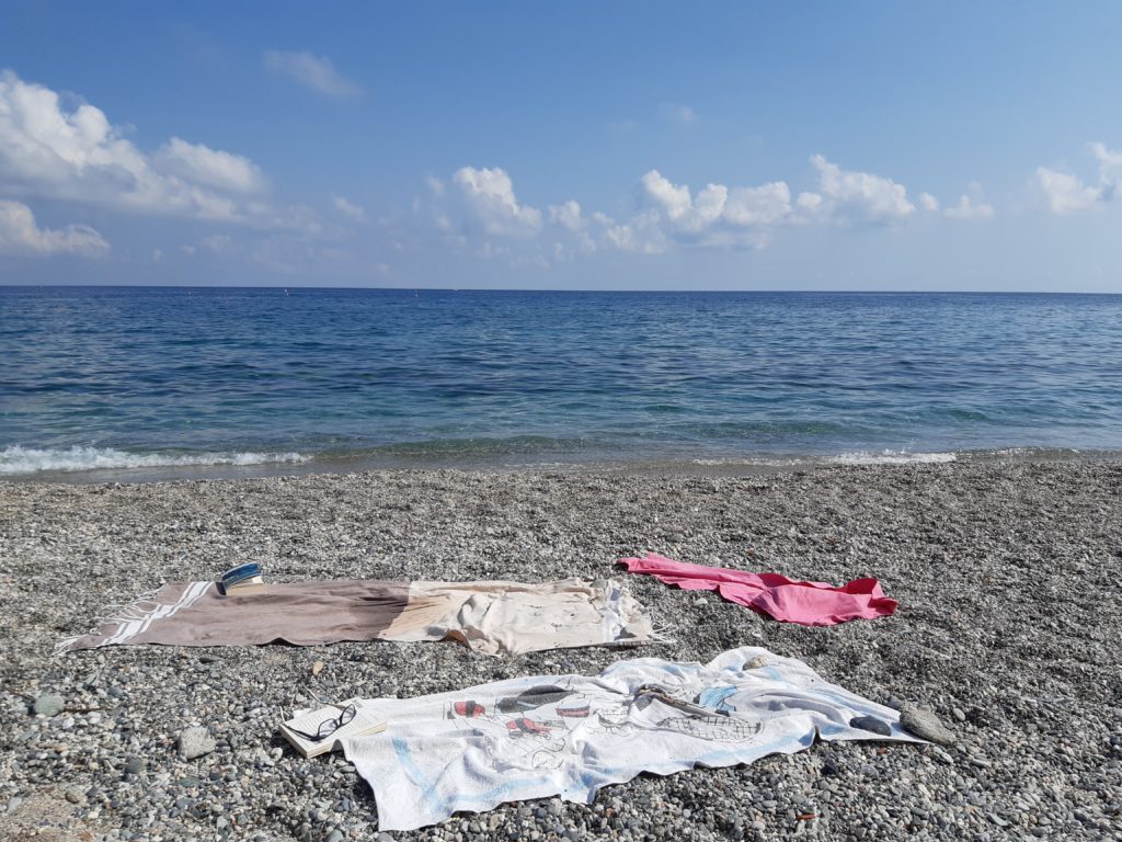 Mare spiaggia liguria di ponente