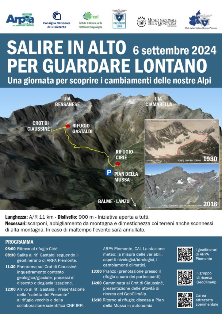 alpi saaire in alto arpa piemonte